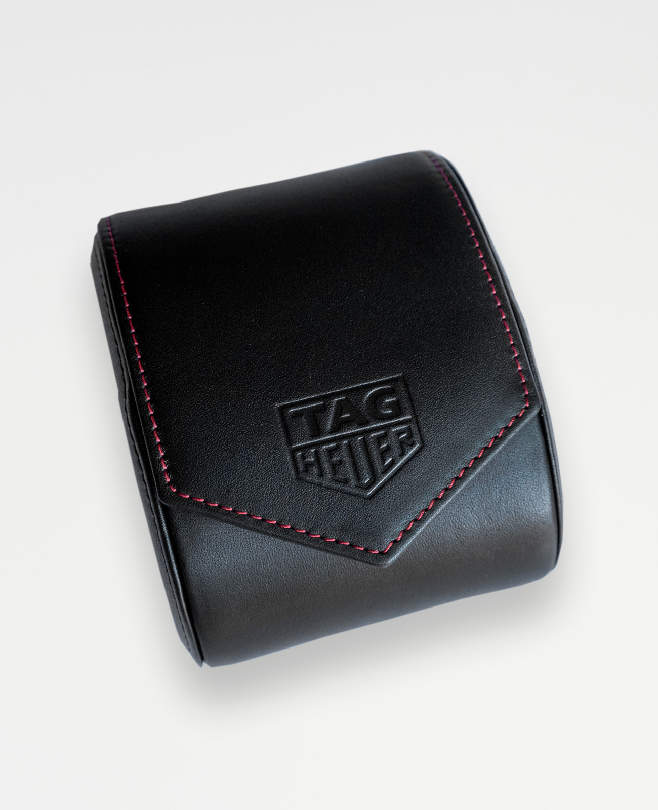 tag heuer leather travel pouch