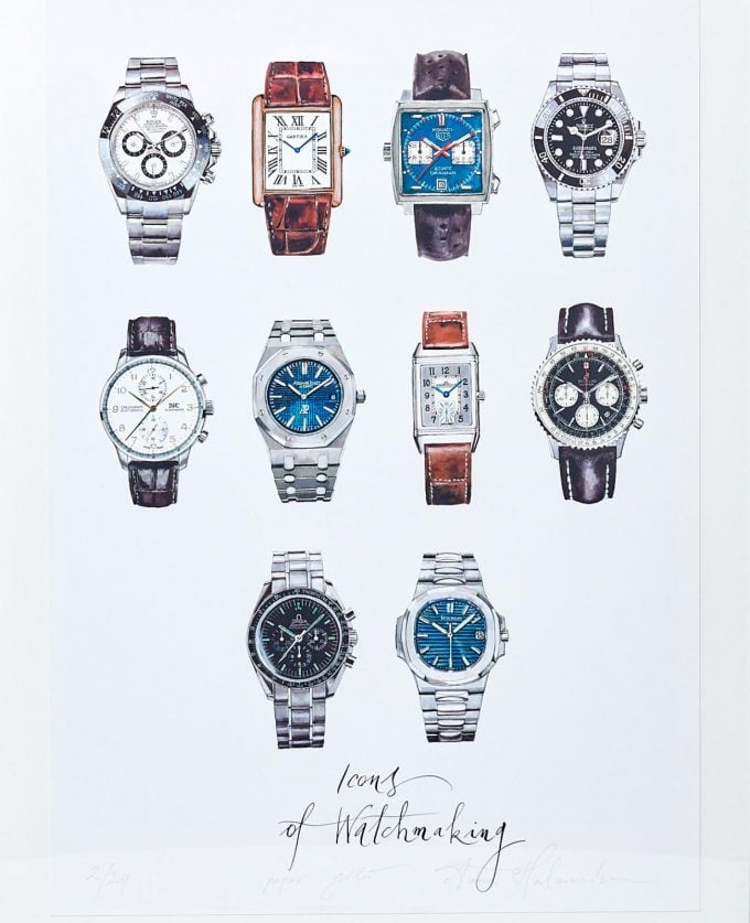 Poster "Icons of Watchmaking"