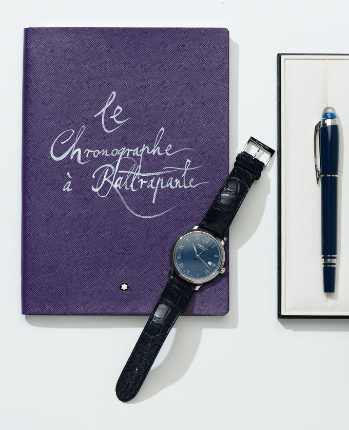 Notebook Montblanc "les Grandes Complications" - Rattrapante Chronograph