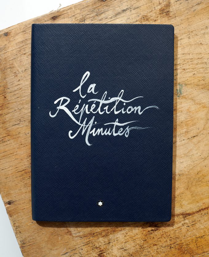 Notebook Montblanc "la Répétition Minutes"